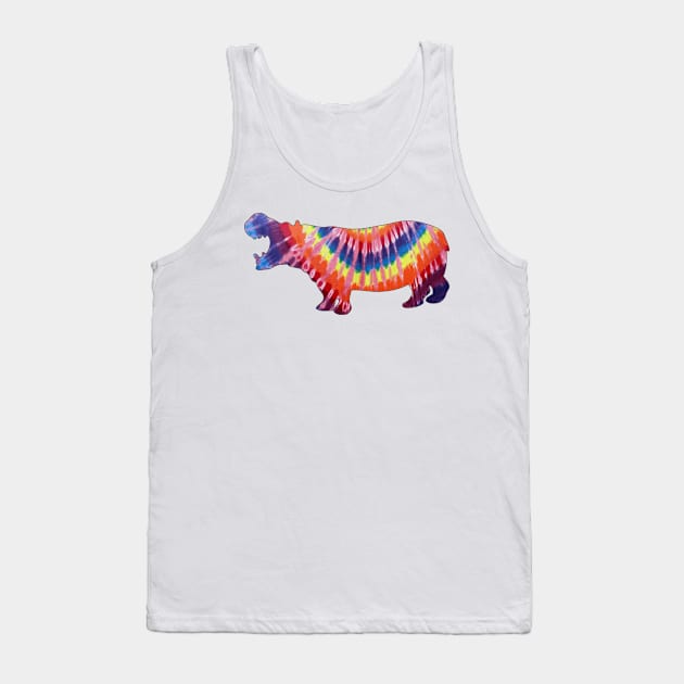 Tie-Dye Hippo Tank Top by dikleyt